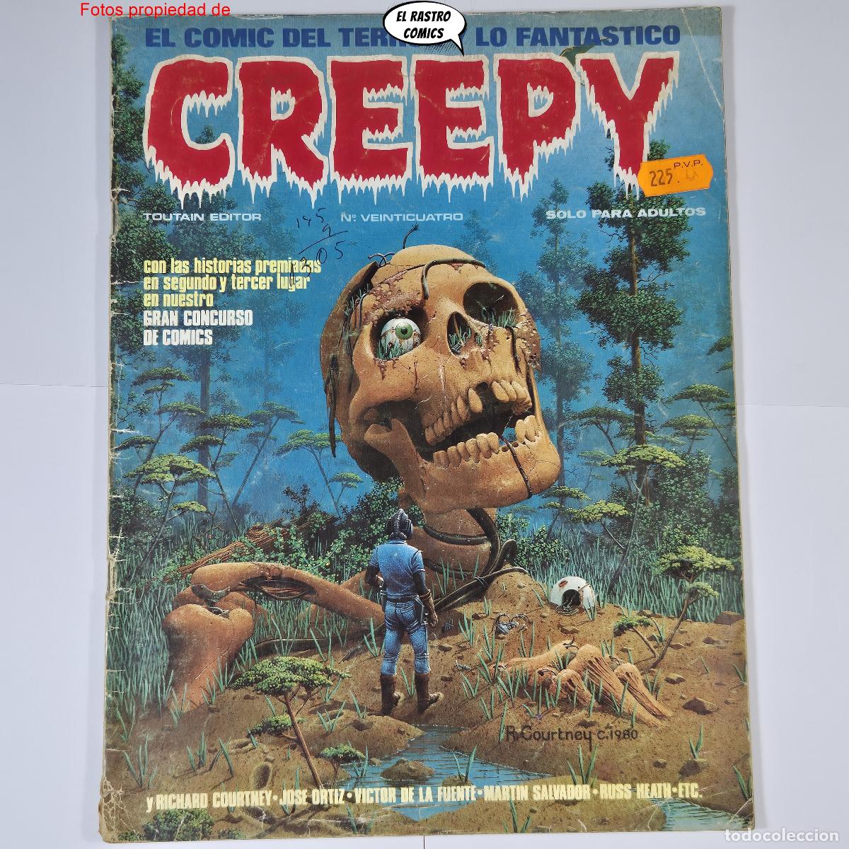 C&oacute;mics: Creepy (1&ordf; &eacute;poca) n&ordm; 24, ed Toutain