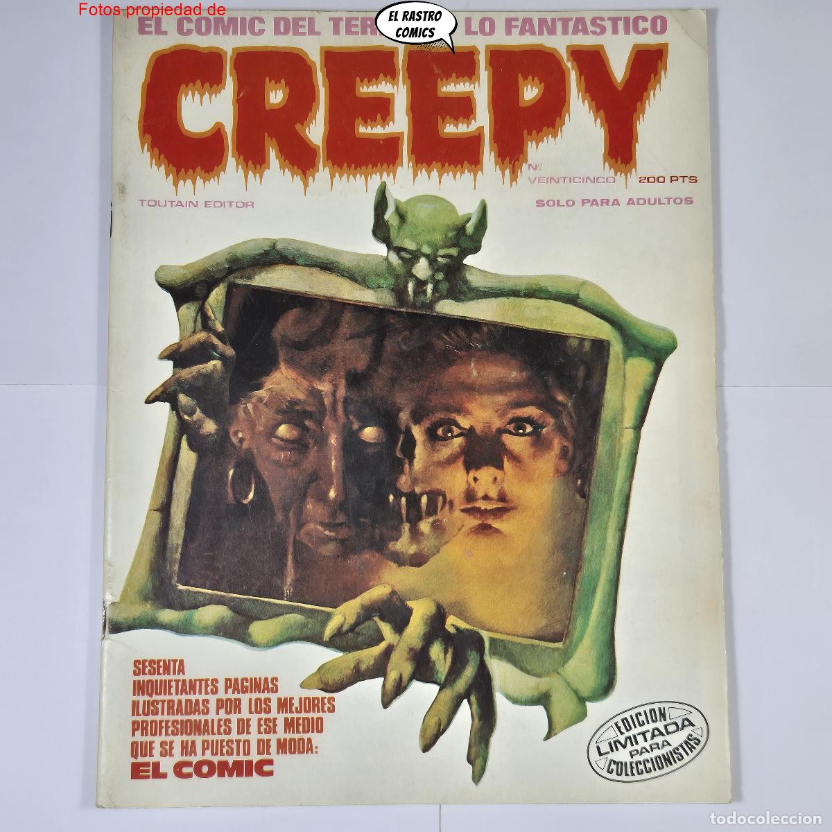 C&oacute;mics: Creepy (1&ordf; &eacute;poca) n&ordm; 25, ed Toutain