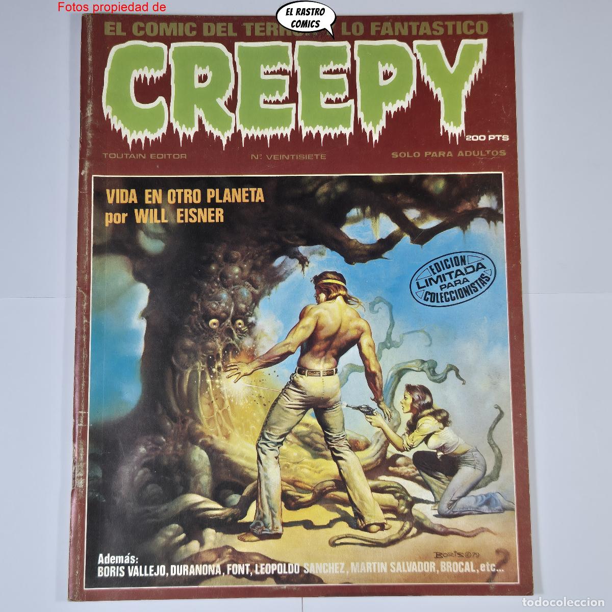 C&oacute;mics: Creepy (1&ordf; &eacute;poca) n&ordm; 27, ed Toutain (A)