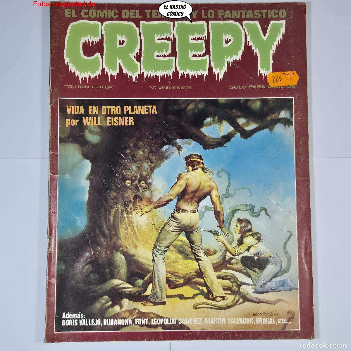 C&oacute;mics: Creepy (1&ordf; &eacute;poca) n&ordm; 27, ed Toutain (B)