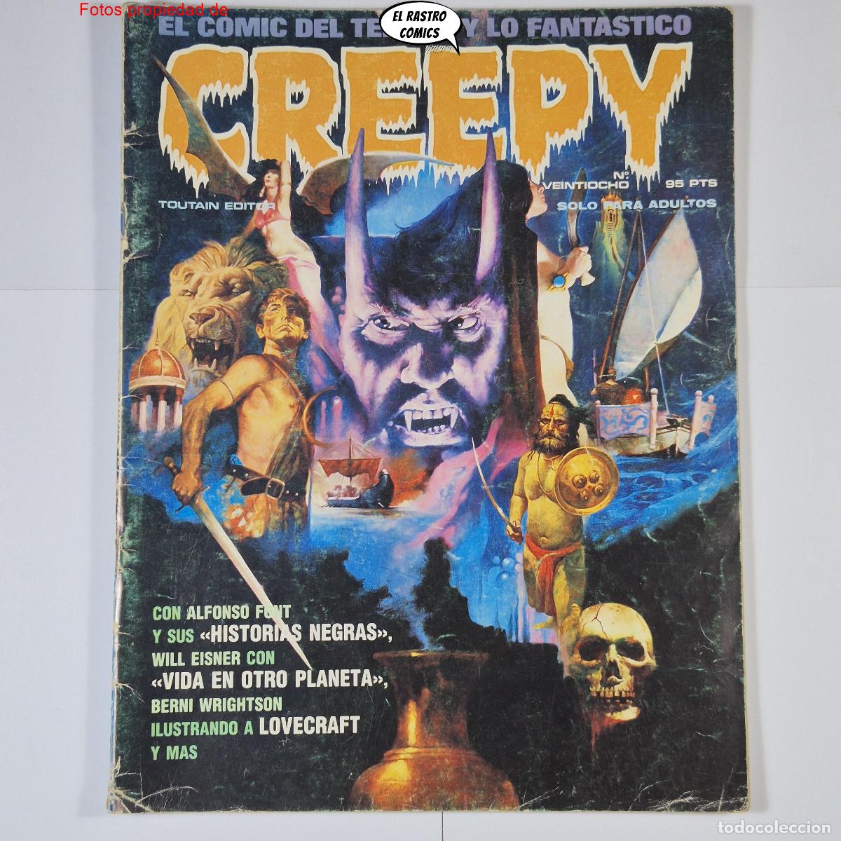 C&oacute;mics: Creepy (1&ordf; &eacute;poca) n&ordm; 28, ed Toutain