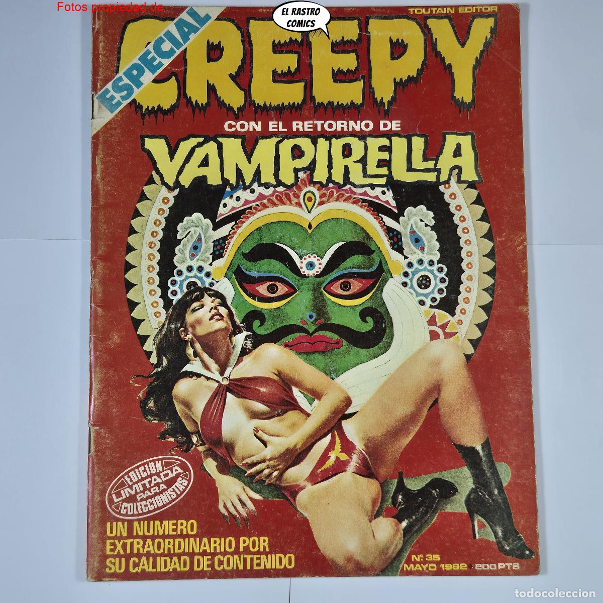 Comics : Creepy (1&ordf; &eacute;poca) n&ordm; 35, ed Toutain
