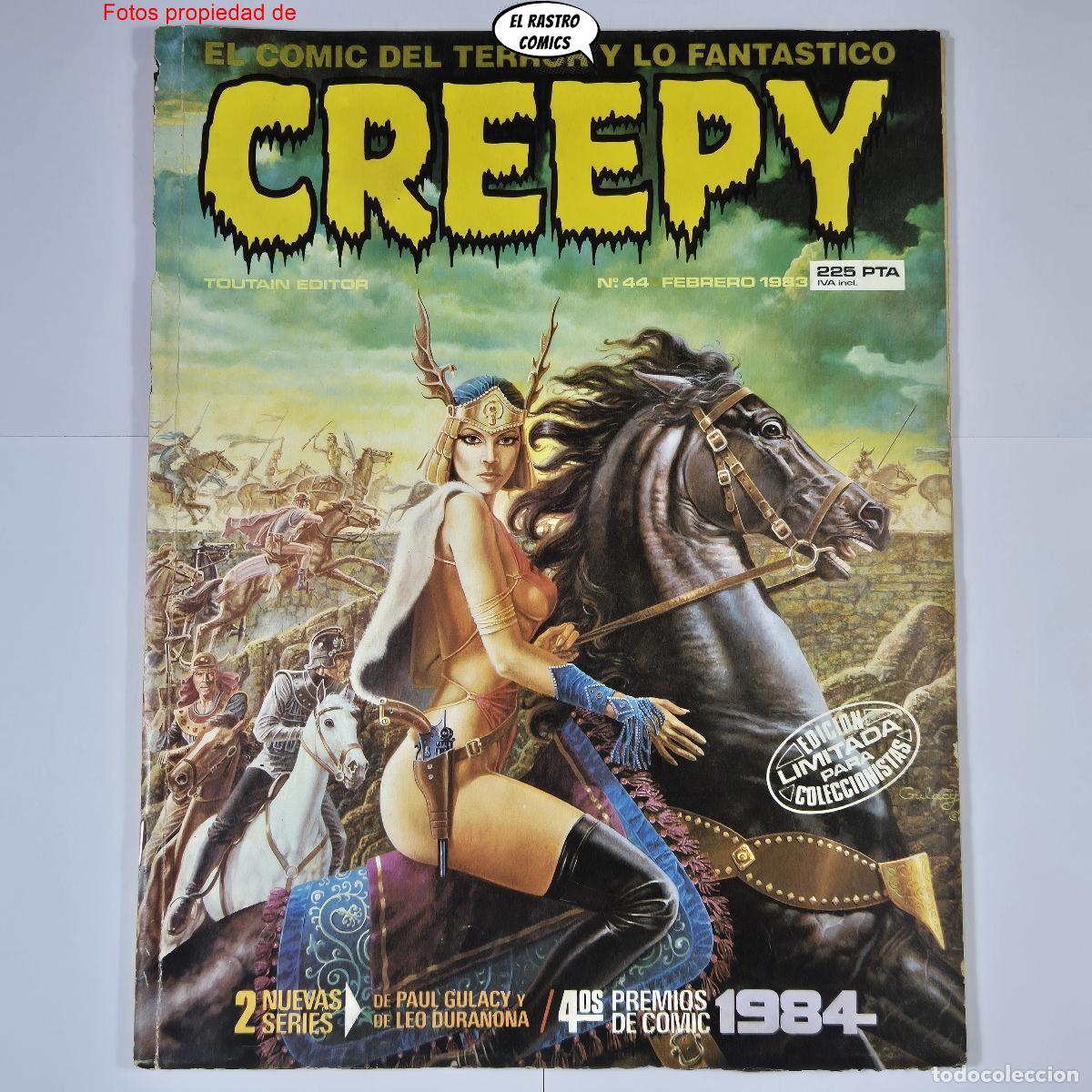 Comics: Creepy (1&ordf; &eacute;poca) n&ordm; 44, ed Toutain (A)