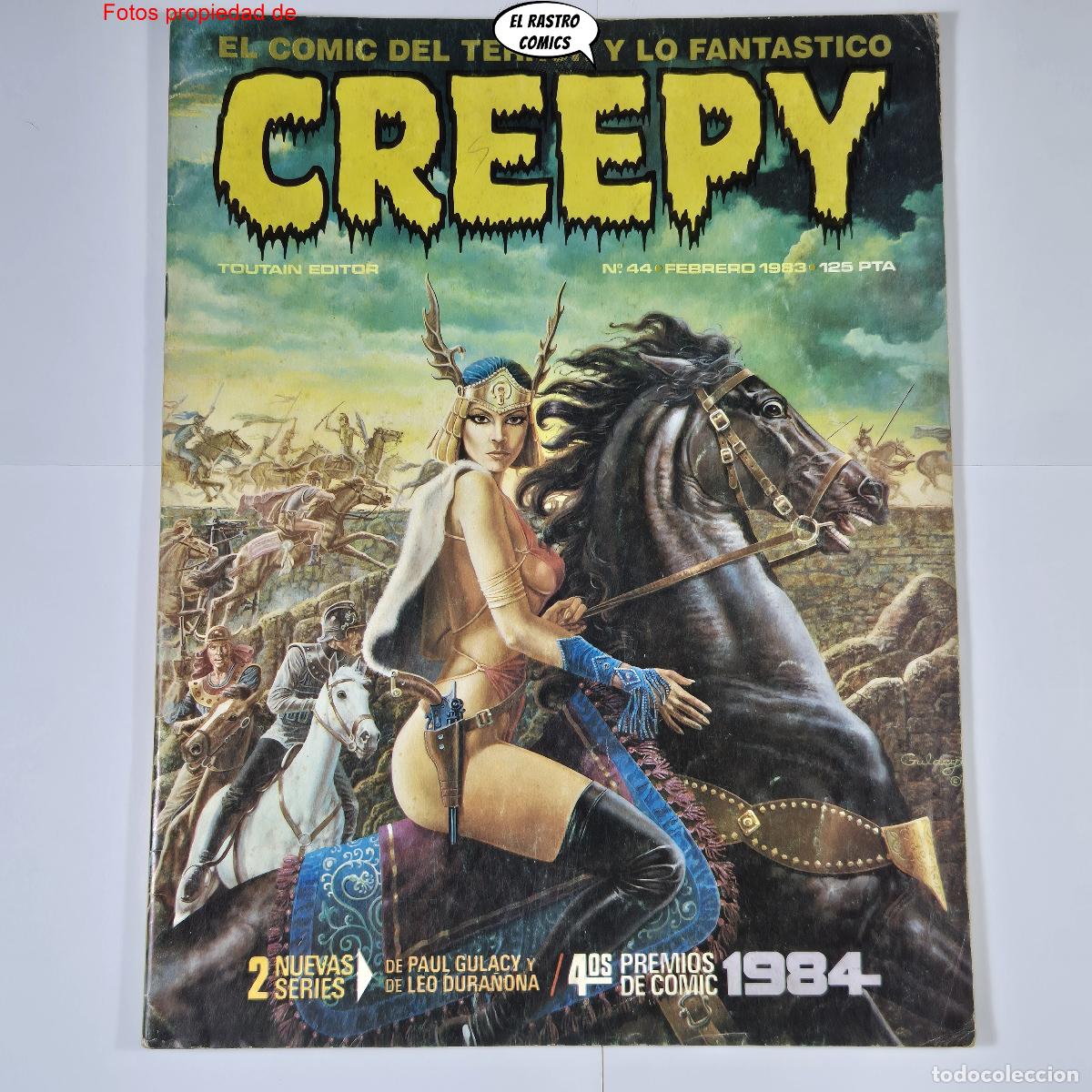 C&oacute;mics: Creepy (1&ordf; &eacute;poca) n&ordm; 44, ed Toutain (B)