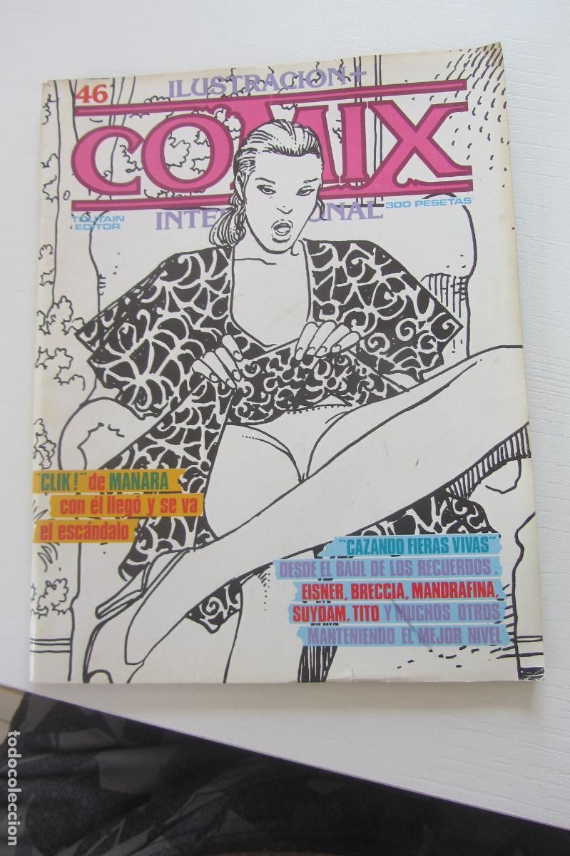 C&oacute;mics: COMIX N&ordm; 46 INTERNACIONAL ILUSTRACION + TOUTAIN ARX138