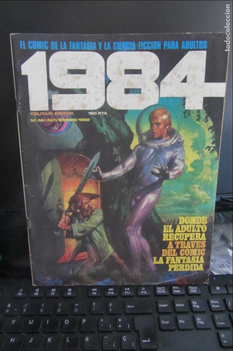 C&oacute;mics: 1984. COMIC FANTAS&Iacute;A Y CIENCIA FICCI&Oacute;N. N&ordm; 46. NOVIEMBRE 1982. TOUTAIN EDITOR. ARX139