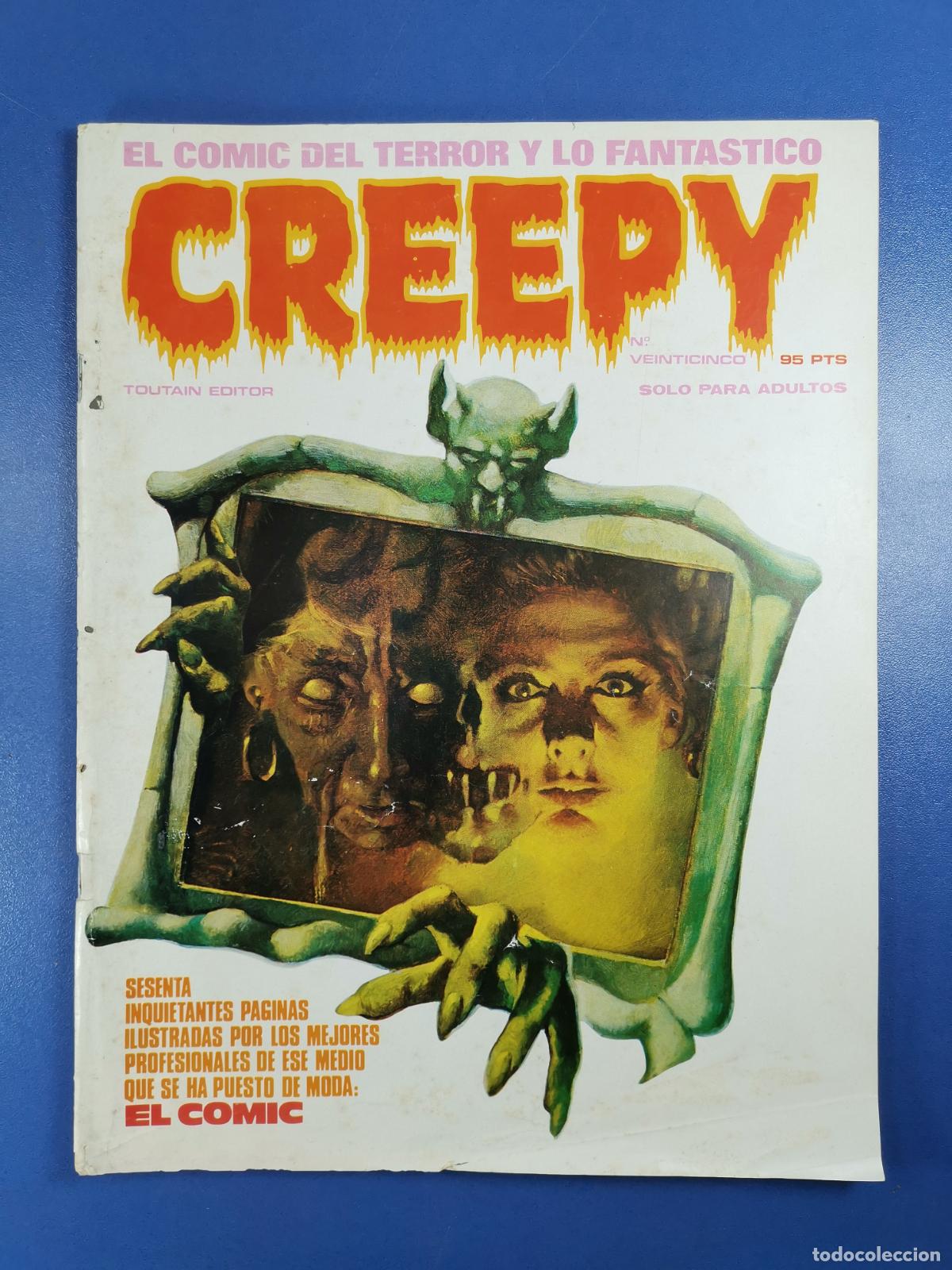 Comics: CREEPY - N&ordm; 25 - TOUTAIN EDITOR - COMIC DEL TERROR Y LO FANTASTICO