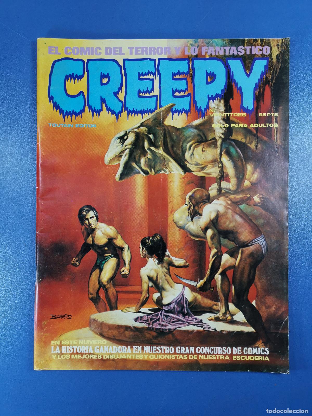 Comics: CREEPY - N&ordm; 23 - TOUTAIN EDITOR - COMIC DEL TERROR Y LO FANTASTICO