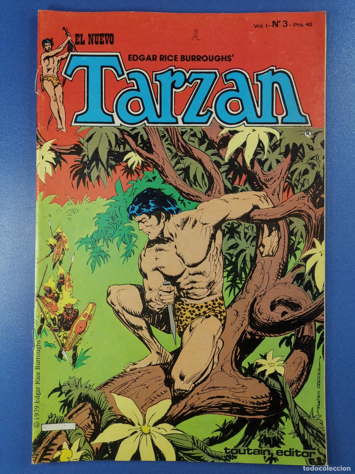 Comics : EL NUEVO TARZAN - VOL. 1 - n&ordm; 3 - Edgar Rice Burroughs - Toutain Editor