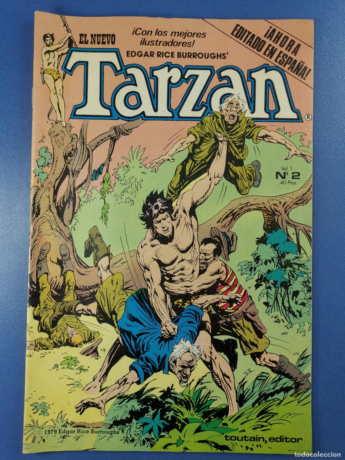 Comics : EL NUEVO TARZAN - VOL. 1 - n&ordm; 2 - Edgar Rice Burroughs - Toutain Editor