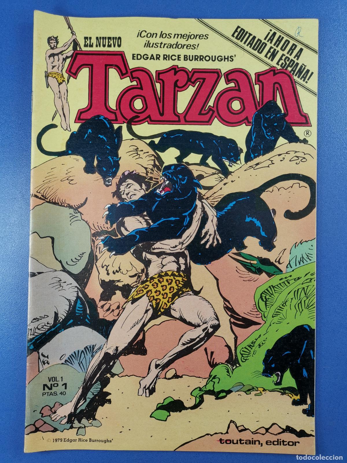 Comics : EL NUEVO TARZAN - VOL. 1 - n&ordm; 1 - Edgar Rice Burroughs - Toutain Editor