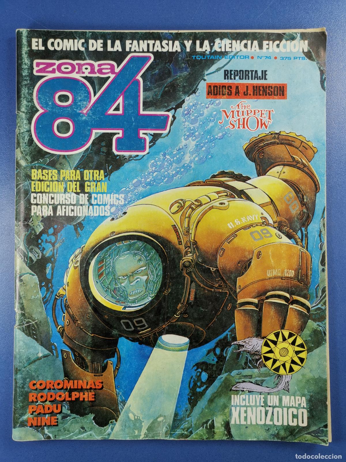 Comics : ZONA 84 - EL C&Oacute;MIC DE FANTAS&Iacute;A Y CIENCIA FICCI&Oacute;N - Toutain Editor - adultos