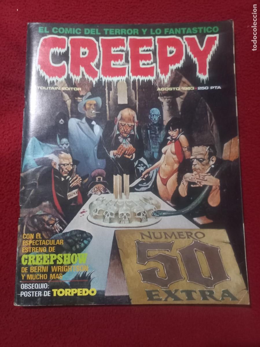 C&oacute;mics: CREEPY 50 - EXTRA NUMERO 50 - REVISTA .