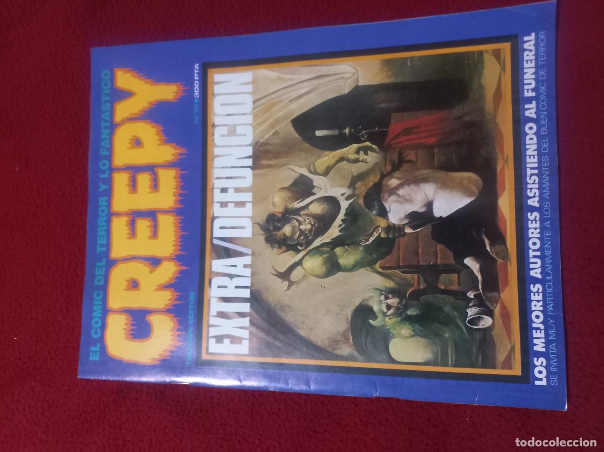 C&oacute;mics: CREEPY 77 - EXTRA DEFUNCION - REVISTA .