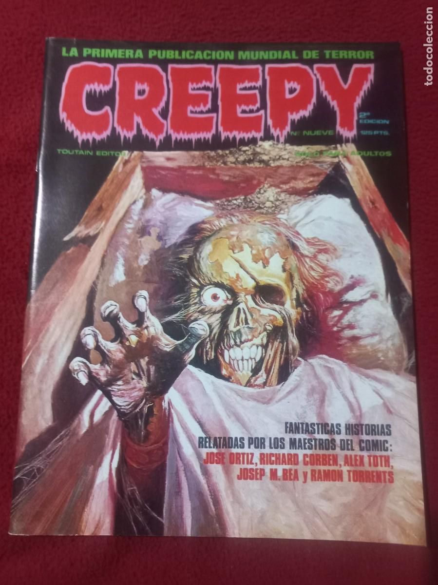 C&oacute;mics: CREEPY 9 - REVISTA .