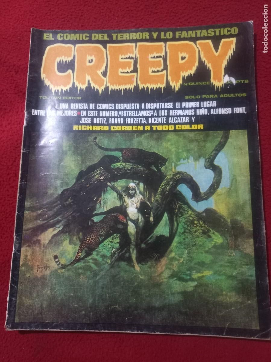 C&oacute;mics: CREEPY 15 - REVISTA .