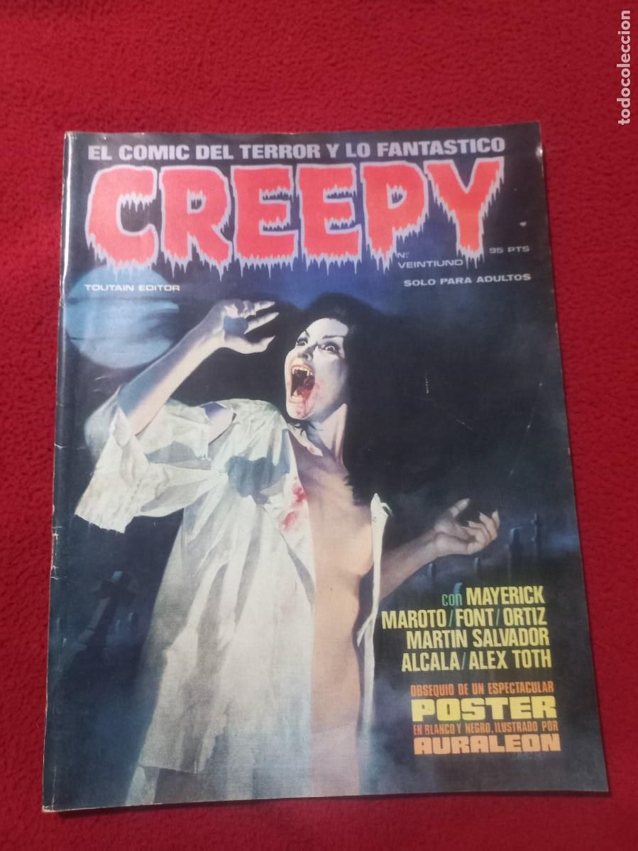 C&oacute;mics: CREEPY 21 - REVISTA .