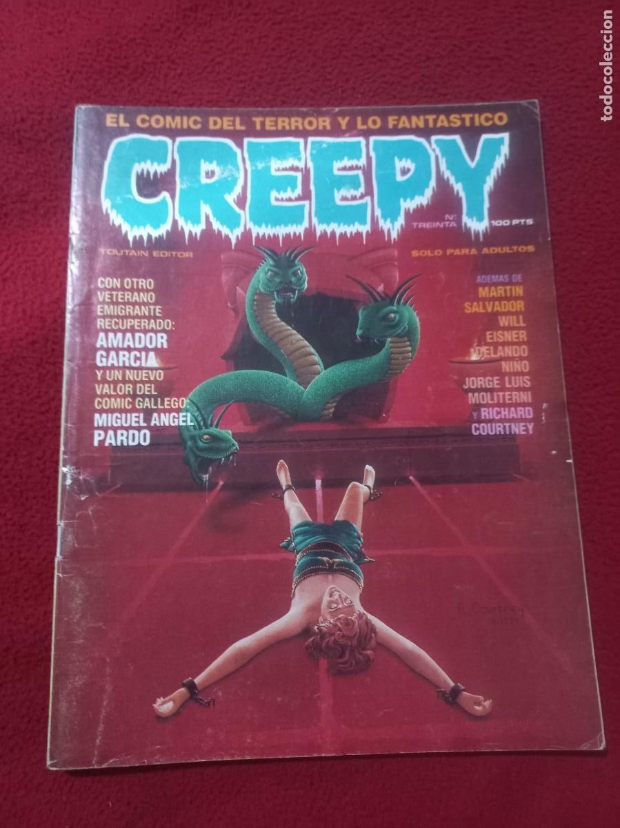 C&oacute;mics: CREEPY 30 - REVISTA .