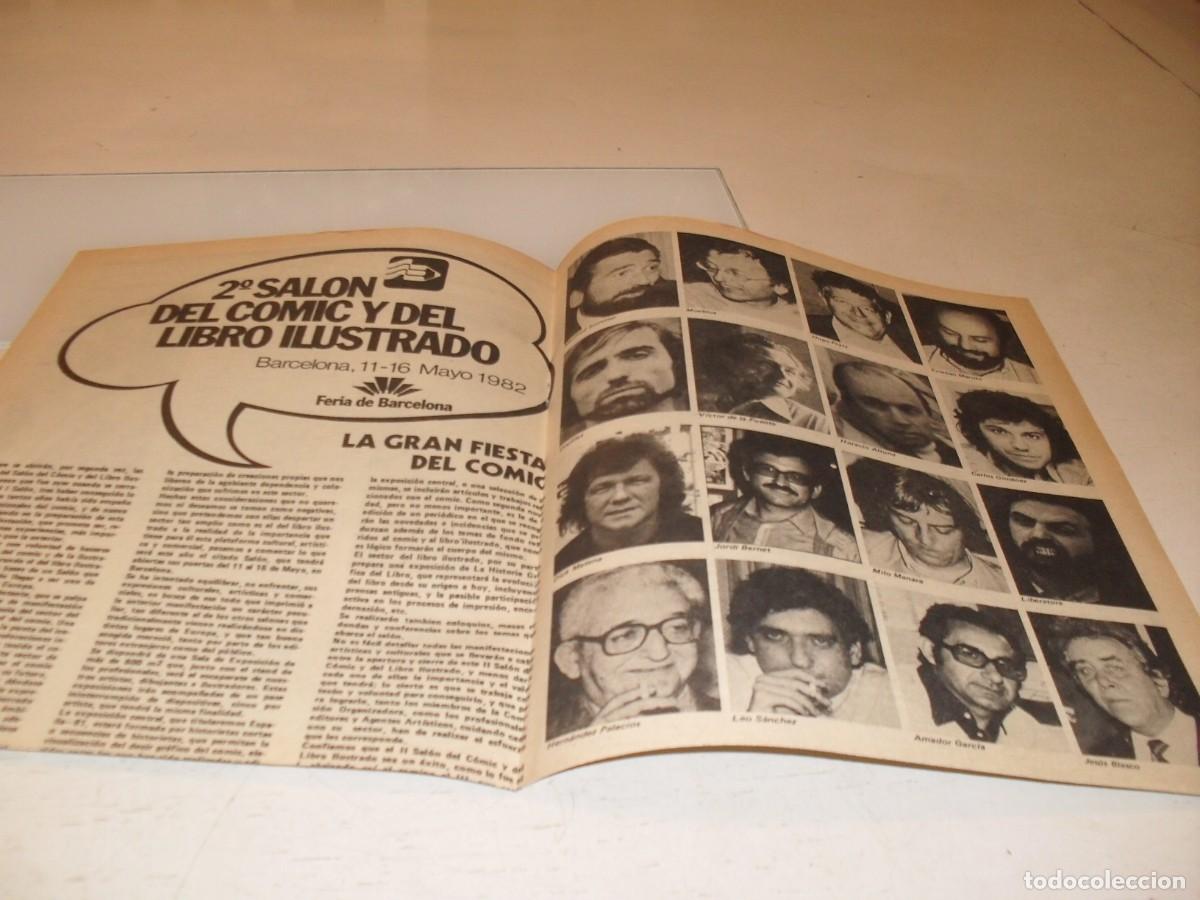 C&oacute;mics: PLIEGO INFORMATIVO 2&ordm; SALON DEL COMIC DE BARCELONA.TOUTAIN EDITOR,1982