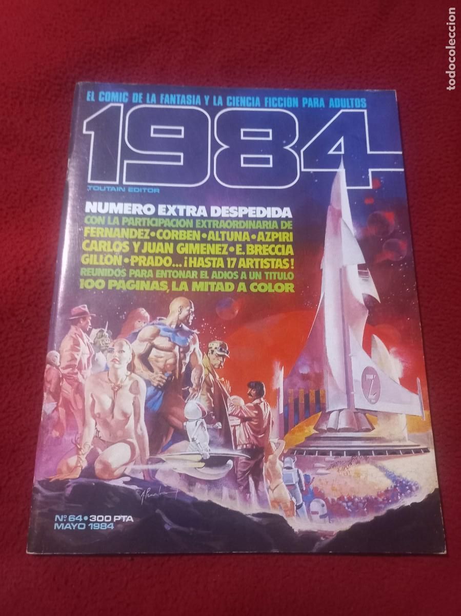 C&oacute;mics: 1984 N&ordm; 64 - EXTRA DESPEDIDA - REVISTA ..