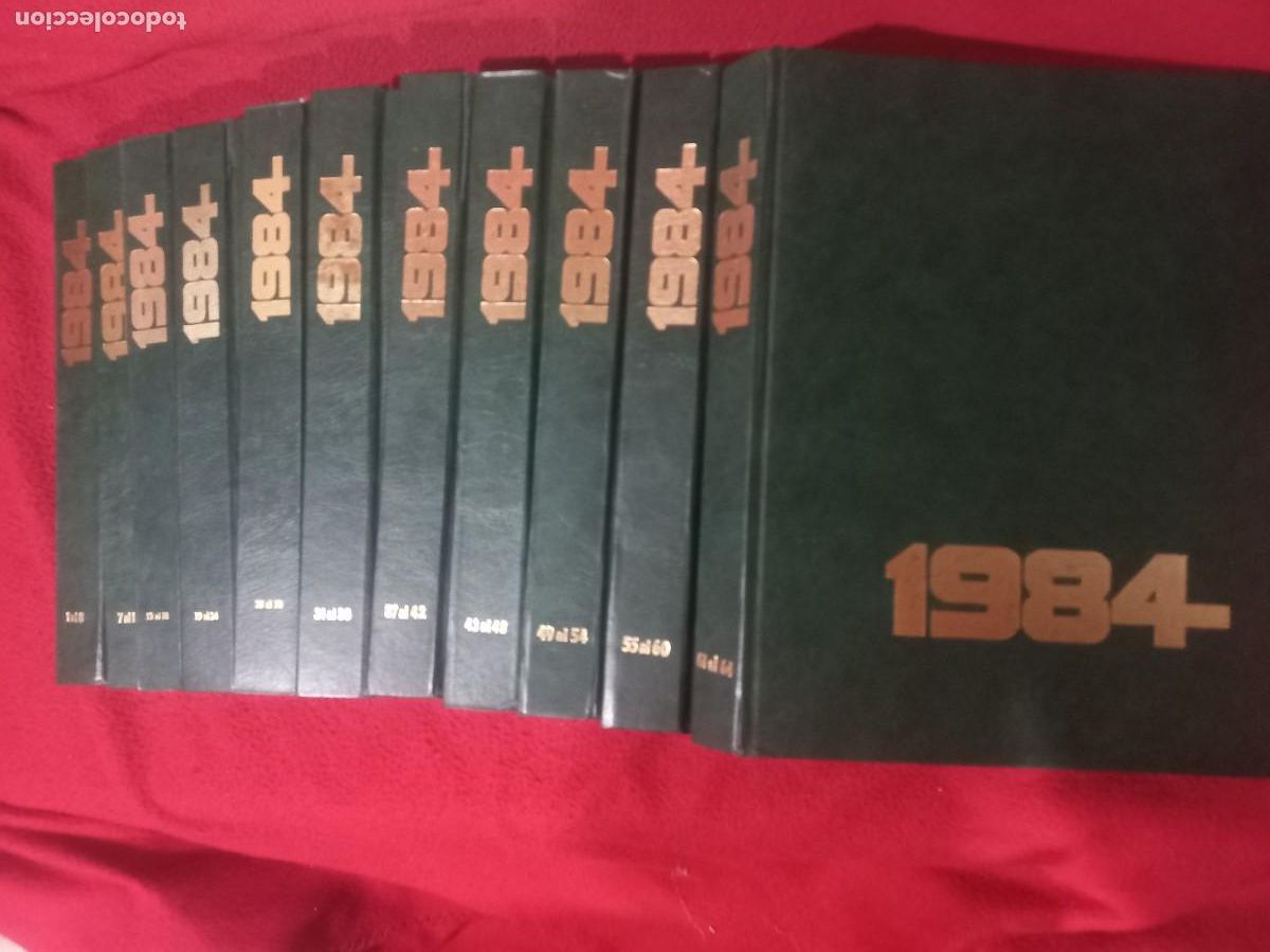 C&oacute;mics: TAPAS COMPLETAS PARA TODA LA COLECCION DE LA REVISTA 1984