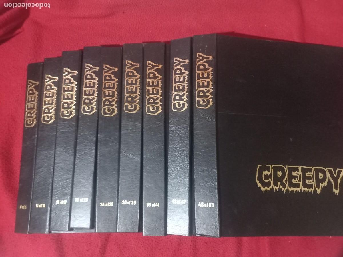 C&oacute;mics: TAPAS PARA LAS REVISTAS CREEPY DEL 0 AL 53