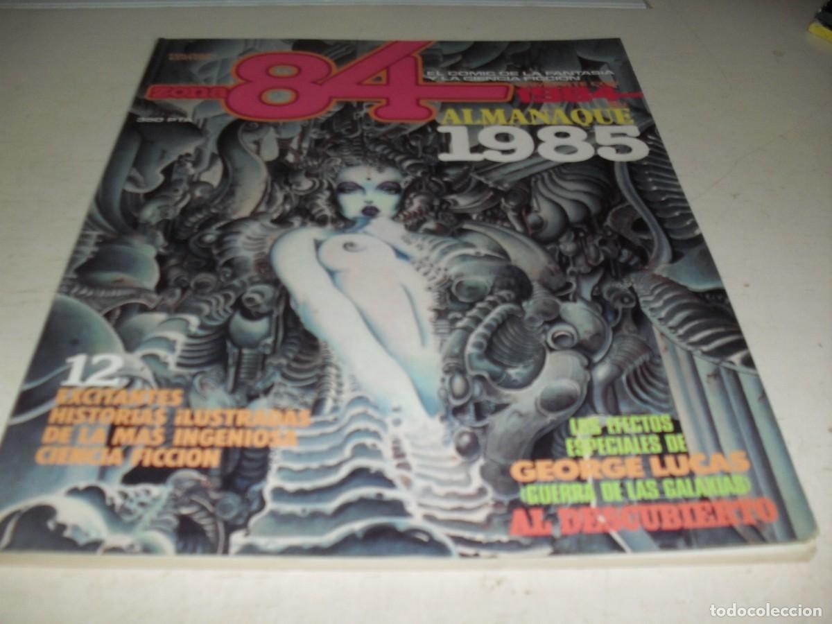 C&oacute;mics: ZONA 84,ALMANAQUE PARA 1985,CON ARTICULO SOBRE GEORGE LUCAS.TOUTAIN EDITOR,1984