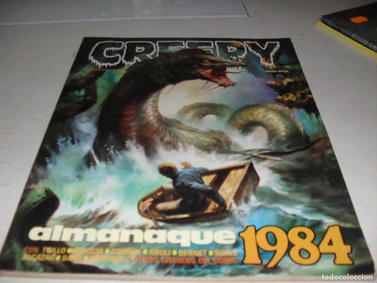 Comics: CREEPY ALMANAQUE PARA 1984,CON ESE FUTURO PASADO,DE BRUCE JONES.TOUTAIN EDITOR,1979