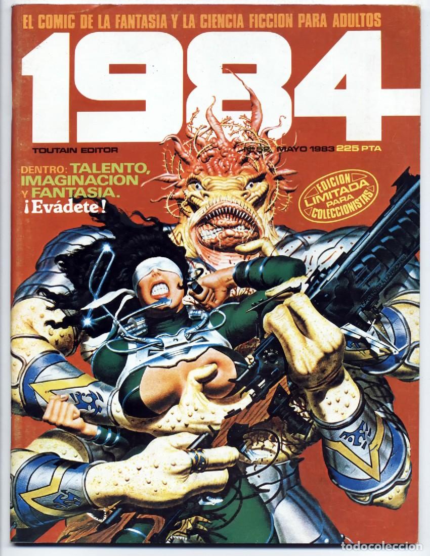C&oacute;mics: COMIC 1984 N&ordm; 52 FANTASIA Y CIENCIA FICCION TOUTAIN EDITOR BUEN ESTADO 1983