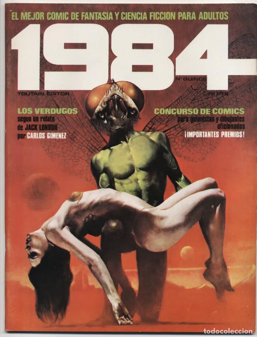 C&oacute;mics: COMIC 1984 N&ordm; 15 FANTASIA Y CIENCIA FICCION TOUTAIN EDITOR 1980 MUY BUEN ESTADO