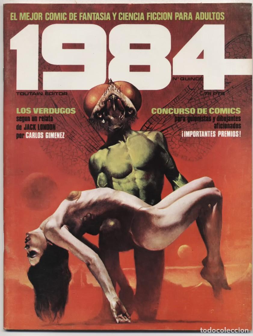 C&oacute;mics: COMIC 1984 N&ordm; 15 FANTASIA Y CIENCIA FICCION TOUTAIN EDITOR 1980 MUY BUEN ESTADO