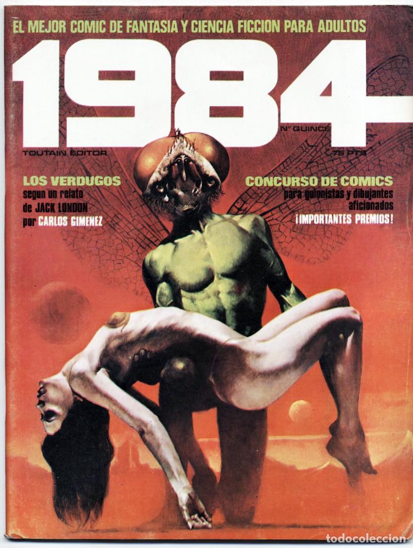 C&oacute;mics: COMIC 1984 N&ordm; 15 FANTASIA Y CIENCIA FICCION TOUTAIN EDITOR 1980 BUEN ESTADO