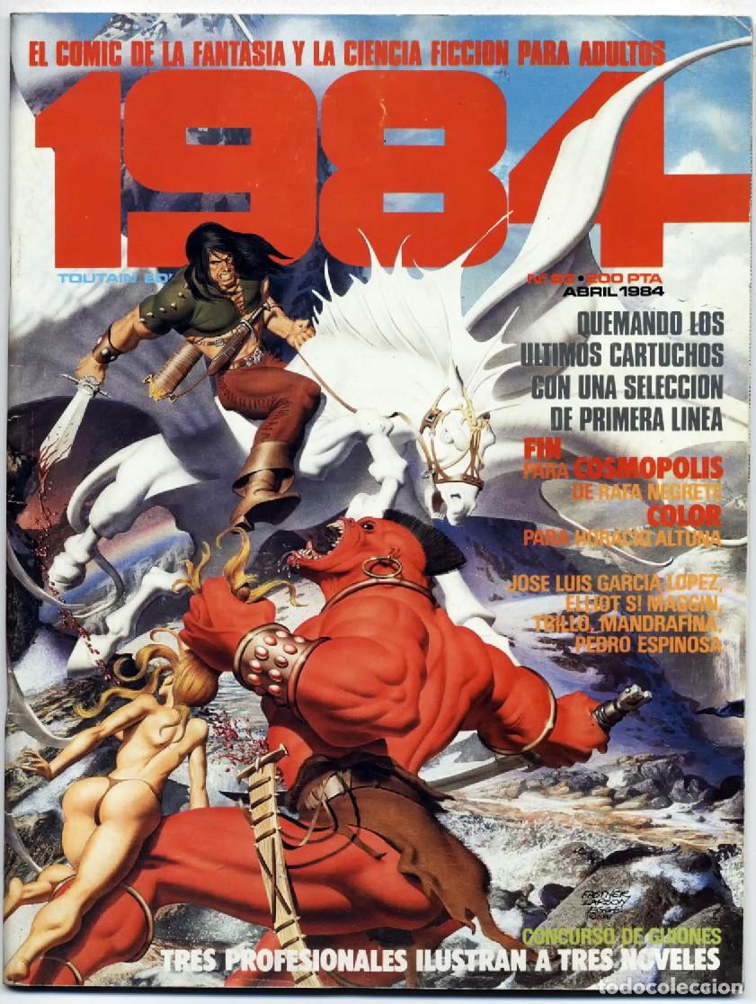 C&oacute;mics: COMIC 1984 N&ordm; 63 FANTASIA Y CIENCIA FICCION TOUTAIN EDITOR 1984 BUEN ESTADO