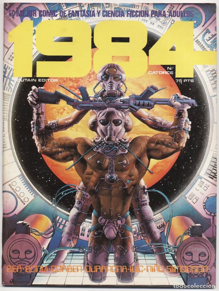 C&oacute;mics: COMIC 1984 N&ordm; 14 FANTASIA Y CIENCIA FICCION TOUTAIN EDITOR 1979 BUEN ESTADO