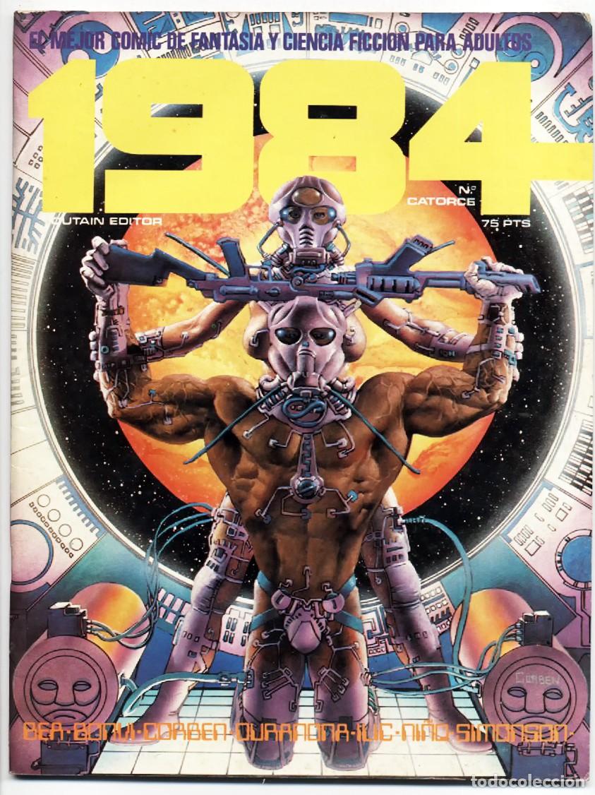 C&oacute;mics: COMIC 1984 N&ordm; 14 FANTASIA Y CIENCIA FICCION TOUTAIN EDITOR 1979 BUEN ESTADO
