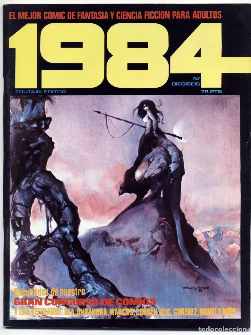 C&oacute;mics: COMIC 1984 N&ordm; 16 FANTASIA Y CIENCIA FICCION TOUTAIN EDITOR 1980 EXCELENTE