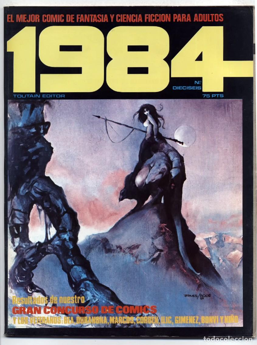 C&oacute;mics: COMIC 1984 N&ordm; 16 FANTASIA Y CIENCIA FICCION TOUTAIN EDITOR 1980