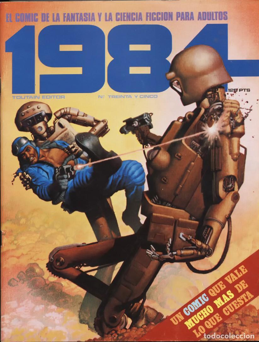 C&oacute;mics: COMIC 1984 N&ordm; 35 FANTASIA Y CIENCIA FICCION TOUTAIN EDITOR MUY BUEN ESTADO 1981