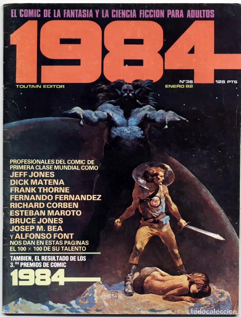 C&oacute;mics: COMIC 1984 N&ordm; 36 FANTASIA Y CIENCIA FICCION TOUTAIN EDITOR 1982