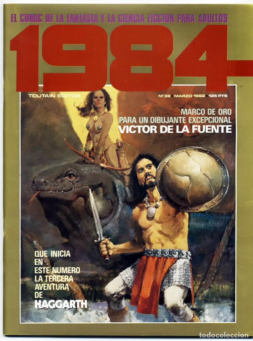 C&oacute;mics: COMIC 1984 N&ordm; 38 FANTASIA Y CIENCIA FICCION TOUTAIN EDITOR 1982 EXCELENTE EDICION COLECCIONISTA