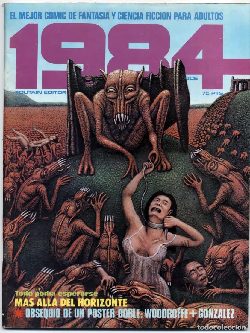 C&oacute;mics: COMIC 1984 N&ordm; 12 FANTASIA Y CIENCIA FICCION TOUTAIN EDITOR 1979 BUEN ESTADO CON POSTER