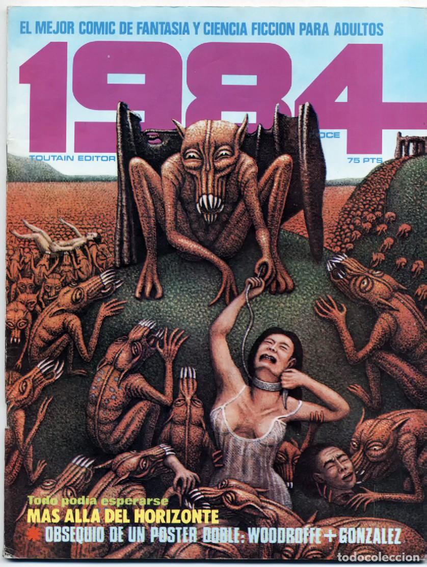 C&oacute;mics: COMIC 1984 N&ordm; 12 FANTASIA Y CIENCIA FICCION TOUTAIN EDITOR 1979 BUEN ESTADO CON POSTER