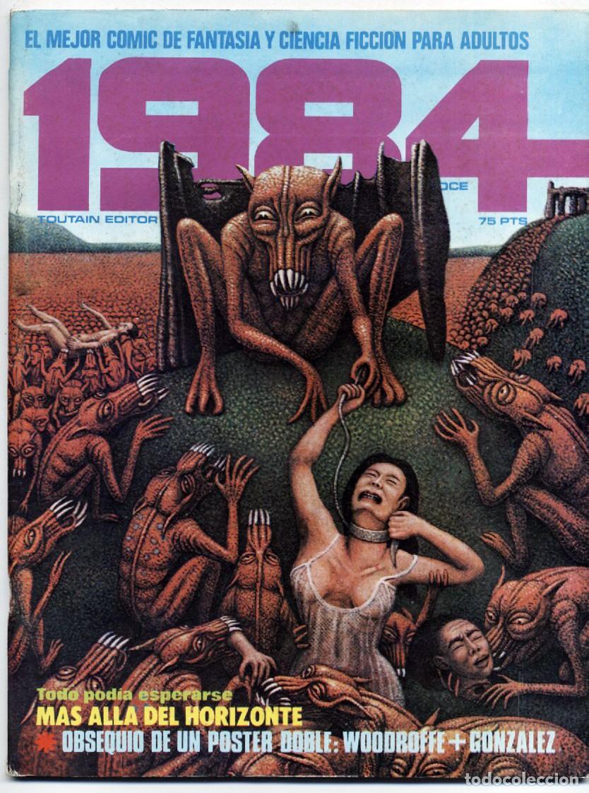 C&oacute;mics: COMIC 1984 N&ordm; 12 FANTASIA Y CIENCIA FICCION TOUTAIN EDITOR 1979 BUEN ESTADO CON POSTER
