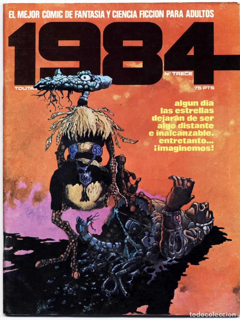 Comics: COMIC 1984 N&ordm; 13 FANTASIA Y CIENCIA FICCION TOUTAIN EDITOR 1979 1&ordf; EPOCA