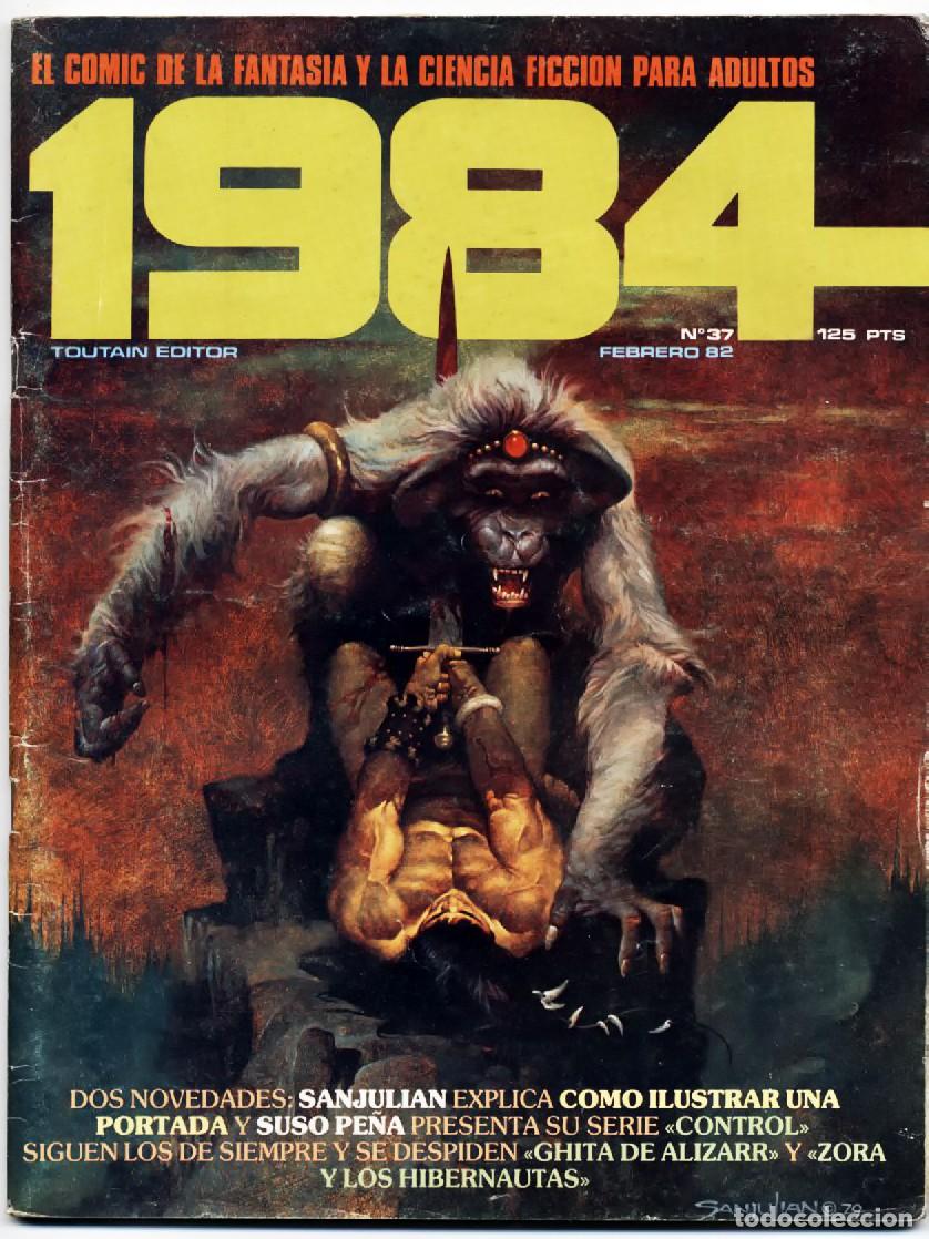 Comics: COMIC 1984 N&ordm; 37 FANTASIA Y CIENCIA FICCION TOUTAIN EDITOR 1982