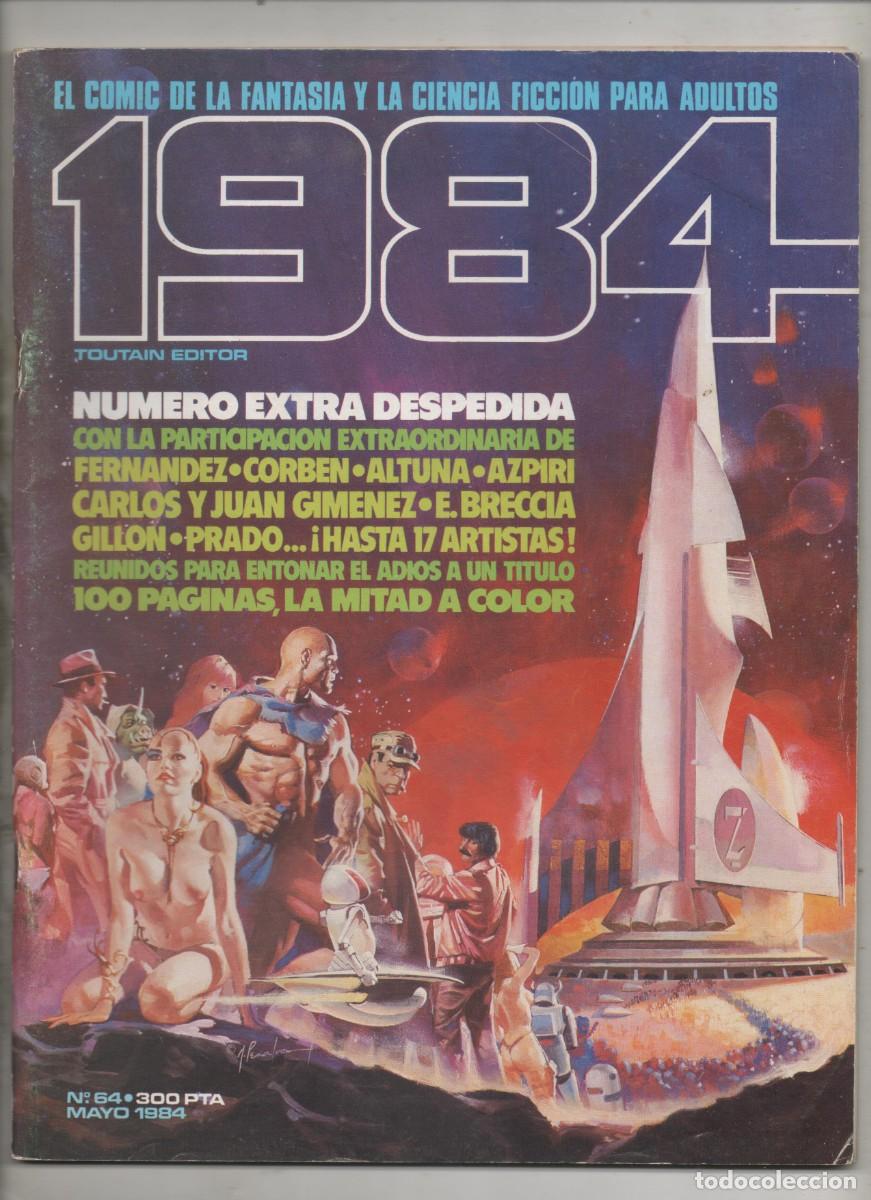 Comics : 1984 n&ordm;64 . NUMERO EXTRA DESPEDIDA . TOUTAIN