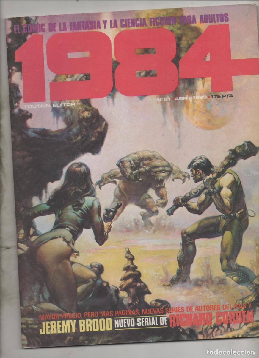 C&oacute;mics: 1984 n&ordm; 51. TOUTAIN EDITOR