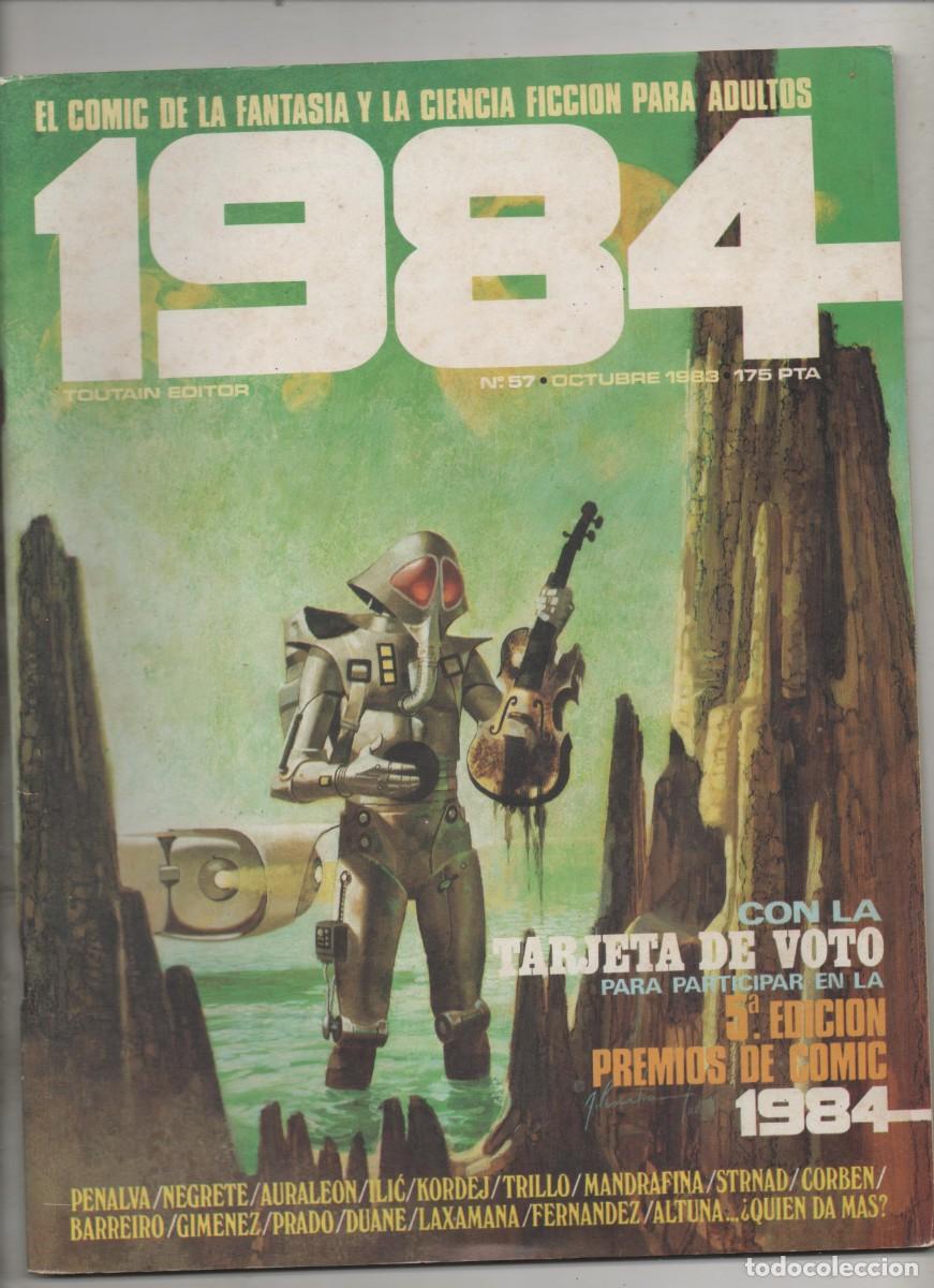 C&oacute;mics: 1984 n&ordm;57 . TOUTAIN EDITOR - Foto 1