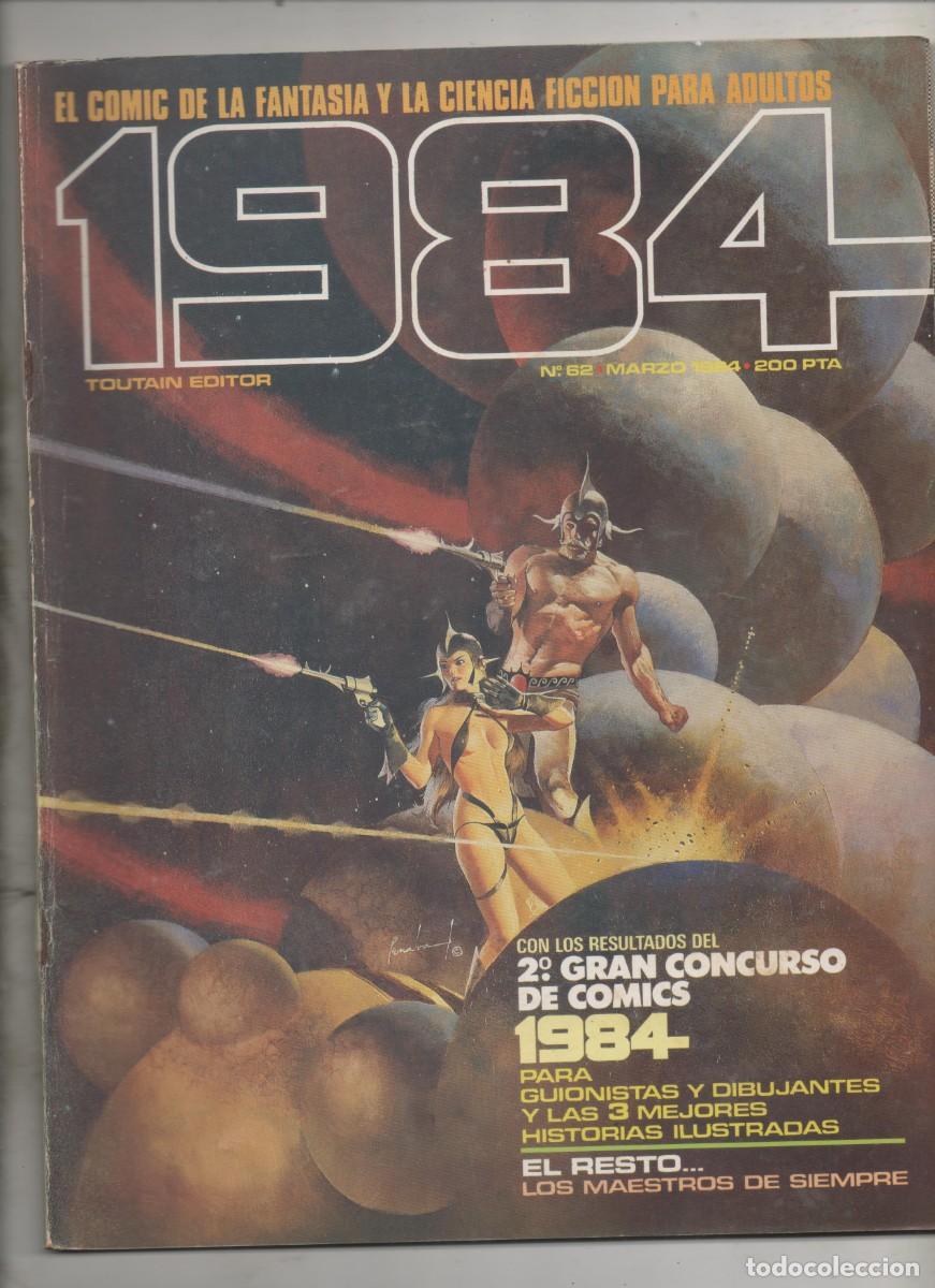 C&oacute;mics: 1984 n&ordm;62. TOUTAIN EDITOR - Foto 1
