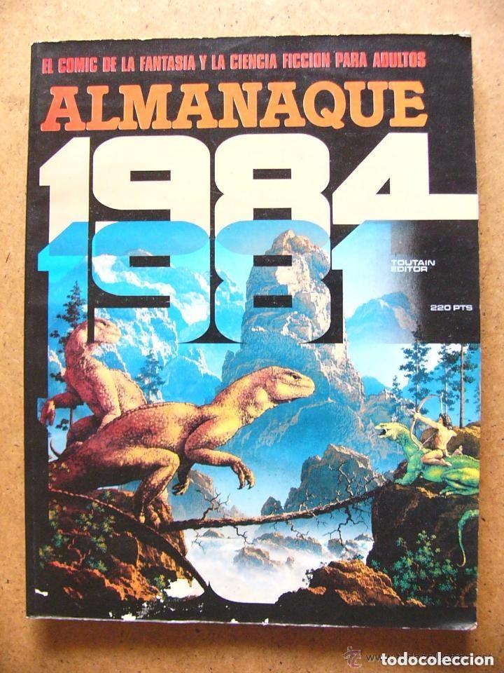 C&oacute;mics: Almanaque 1984 para 1981 - Editorial Toutain 1980 --LEER DETALLES